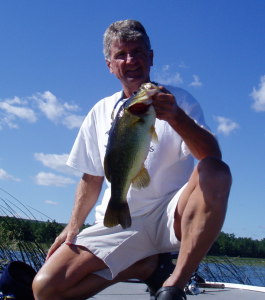 Fishing on Lake Nosbonsing