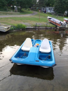 Paddleboat available for rent