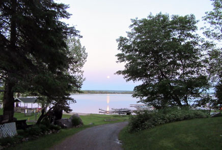 A Northern Ontario lake view.