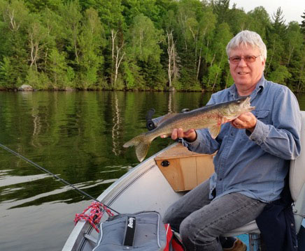 Fishing on Lake Nosbonsing