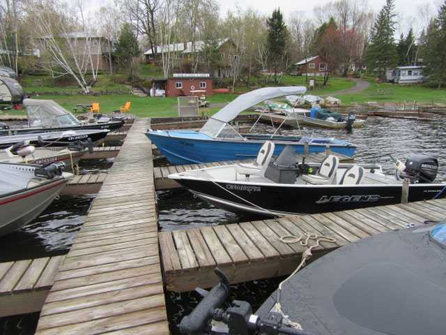 Dock Facilities at Birch Hill Camp